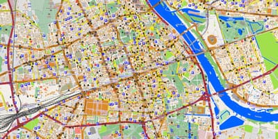 Bản đồ của Warsaw ẩn 